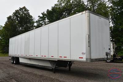 Wabash 53 ft Dry Van Trailer - Roll up Door, Air Ride, Sliding Axle