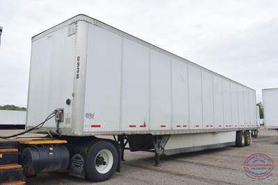 Wabash 53 ft Dry Van Trailer - Swing Door, Air Ride, Sliding Axle
