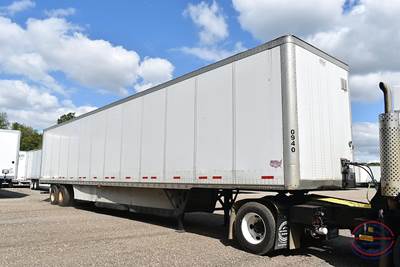 Wabash 53 ft Dry Van Trailer - Swing Door, Air Ride, Sliding Axle