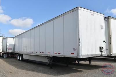 Wabash 53 ft Dry Van Trailer - Swing Door, Air Ride, Sliding Axle