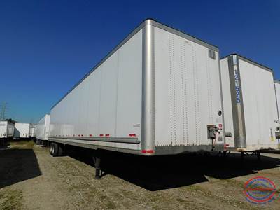 Wabash 53 ft Dry Van Trailer - Swing Door, Air Ride, Sliding Axle
