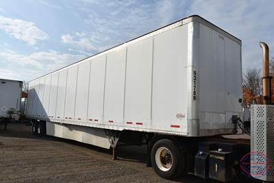 Wabash 53 ft Dry Van Trailer - Swing Door, Air Ride, Sliding Axle