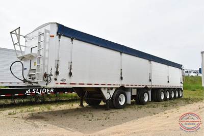 Titan 50 ft End Dump Trailer - Seven Axle, Aluminum, Air Ride