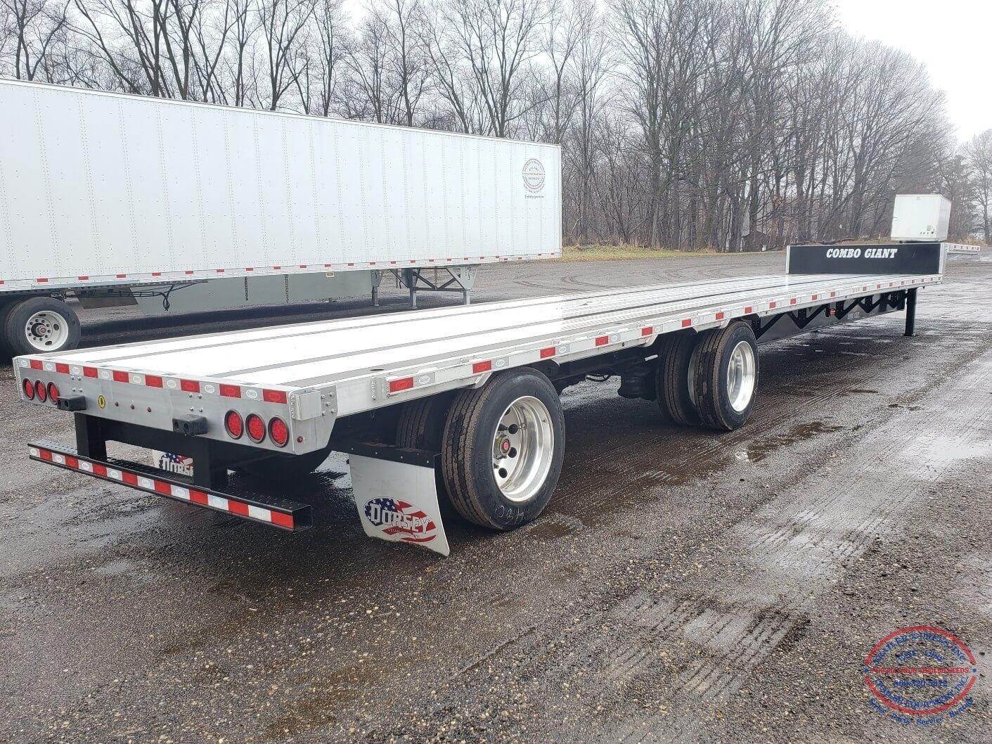 2024 Dorsey (2) 53FT COMBO DROP DECK FLATBEDS SLIDING AXLES Flatbed