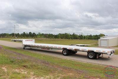 Dorsey (25) 53FT ALL ALUM DROP DECK FLATBEDS Flatbed Trailer