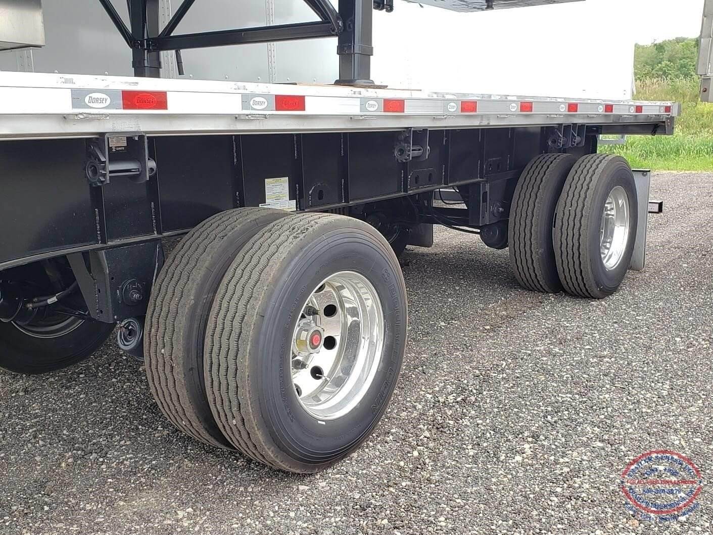 2024 Dorsey (3) 53FT COMBO GIANT FLATBEDS SLIDING REAR AXLES Flatbed