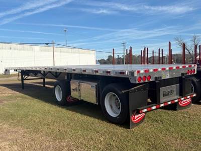 Dorsey FC48 48x102 Combination Flatbed Trailer - Air Ride, Fixed Spread Axle
