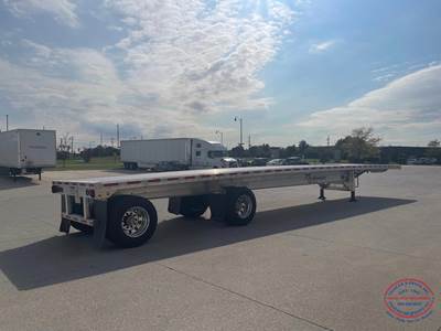 Extreme XP55 48x102 Aluminum Flatbed Trailer - Air Ride, Spread Axle