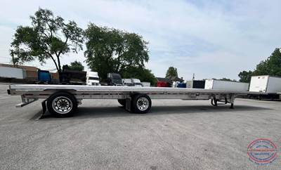 Extreme XP55 53x102 Aluminum Flatbed Trailer - Air Ride, Spread Axle