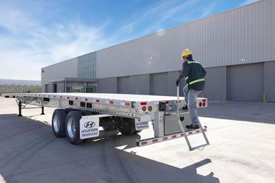 Hyundai LATITUDE Flatbed Trailer