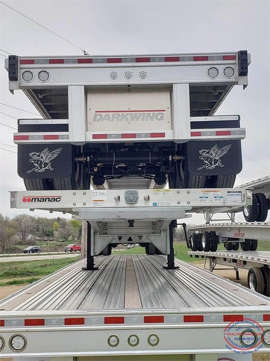 2025 Manac (2) 48FT ALUM FLATBEDS W/ SLIDING AXLES Flatbed Trailer For