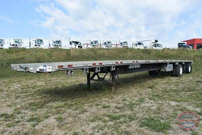 Manac 53x102 Combination Flatbed Trailer - Air Ride, Fixed Spread Axle