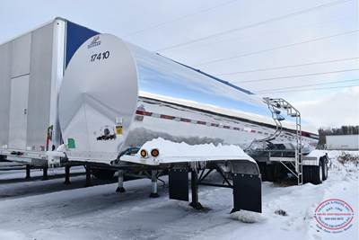 Tremcar 42ft Tandem Axle Stainless Steel Food Grade Tanker Trailer - Air Ride, Fixed Axle