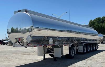 LBT (3) 48FT ALUM TANKER- GAS/FUEL DOT 406 - 6 AXLE Fuel Tanker Trailer