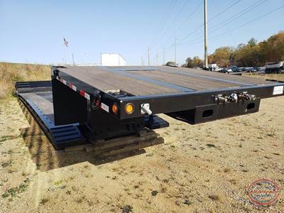 XL Specialized 53x102 Tandem Axle Steel Lowboy Trailer - Air Ride, Fixed Axle