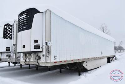 Great Dane 53 ft Reefer Trailer - Sliding Axle, Swing Door, Carrier