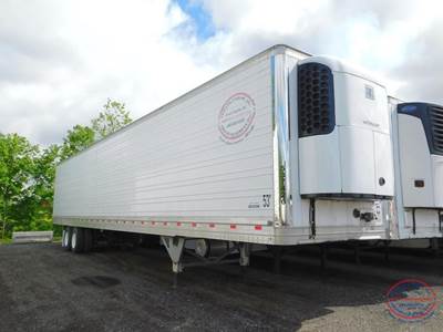 Hyundai 53 ft Reefer Trailer - Sliding Axle, Swing Door, Thermo King