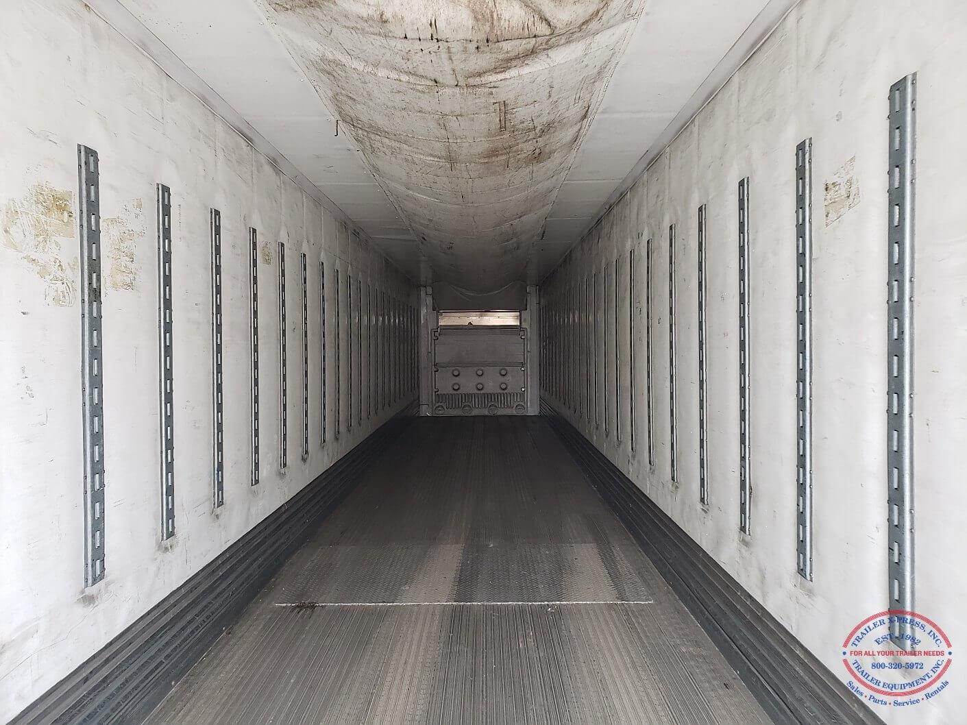 2015 Hyundai 53 ft Reefer Trailer Sliding Axle, Swing Door, Thermo