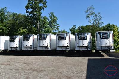 UTILITY 3000R 47 ft Reefer Trailer - Sliding Axle, Roll up Door, Carrier