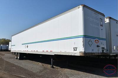 Fruehauf 53x102 Tandem Axle Combination Storage Trailer - Air Ride, Sliding Axle