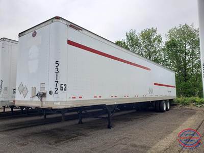 Great Dane 53x102 Tandem Axle Combination Storage Trailer - Air Ride, Sliding Axle