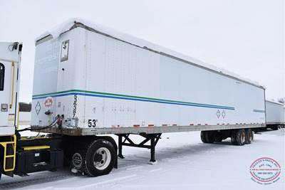 Great Dane 53ft Tandem Axle Combination Storage Trailer - Air Ride, Sliding Axle