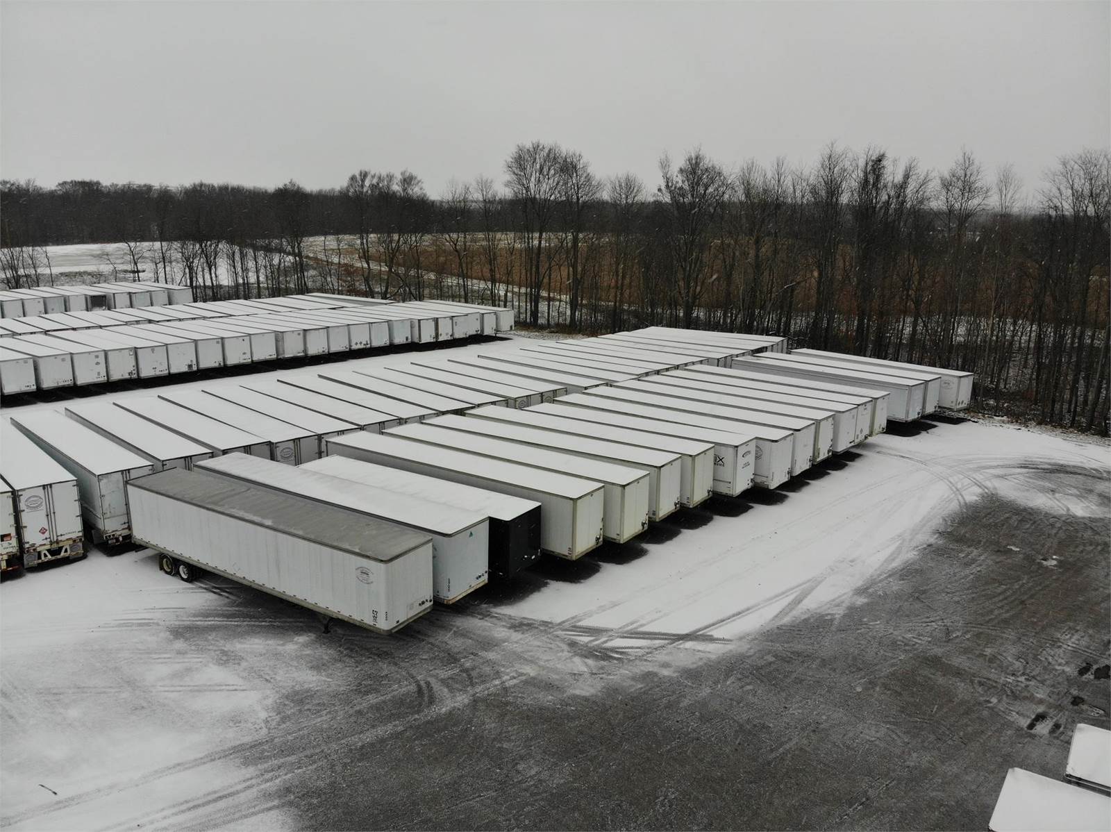 2001 Hyundai (10) 53FT STORAGE TRAILERS GREAT SHAPE Storage Trailer For Sale Byron Center, MI