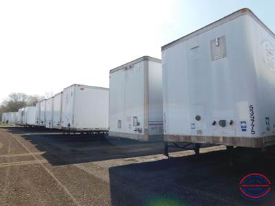 Hyundai (4) 53FT STORAGE - TRANS ROOF- PLYWOOD LINED Storage Trailer