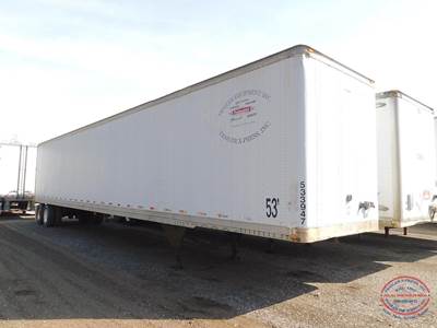 Hyundai (4) 53FT STORAGE - TRANS ROOF- PLYWOOD LINED Storage Trailer