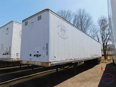 Hyundai (4) 53FT STORAGE TRAILERS - PLYWOOD LINED Storage Trailer