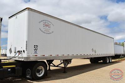 Hyundai 53x102 Tandem Axle Combination Storage Trailer - Air Ride, Sliding Axle