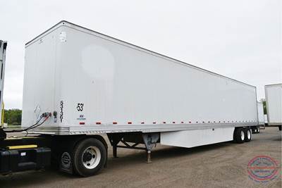 Hyundai 53x102 Tandem Axle Combination Storage Trailer - Air Ride, Sliding Axle