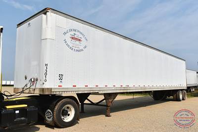 Hyundai 53ft Tandem Axle Combination Storage Trailer - Air Ride, Sliding Axle