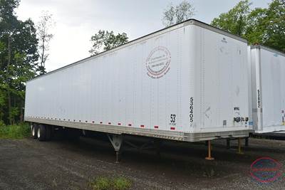 Hyundai 53x102 Tandem Axle Combination Storage Trailer - Air Ride, Sliding Axle