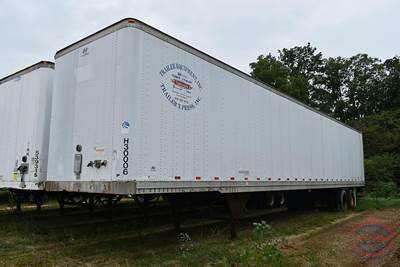 Hyundai 53x102 Tandem Axle Combination Storage Trailer - Air Ride, Sliding Axle