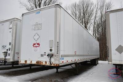 Stoughton 53x102 Tandem Axle Combination Storage Trailer - Air Ride, Sliding Axle