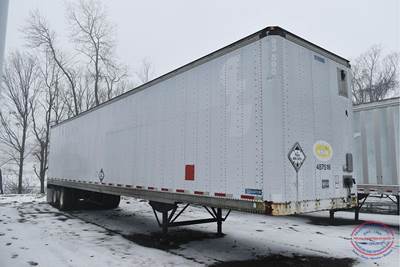 Stoughton 48x102 Tandem Axle Combination Storage Trailer - Air Ride, Sliding Axle