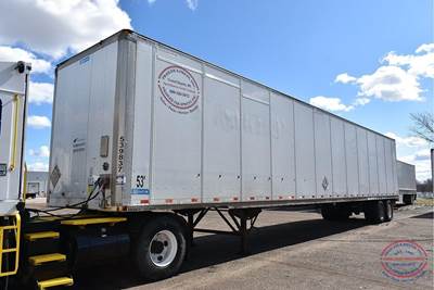 Stoughton 53x102 Tandem Axle Combination Storage Trailer - Air Ride, Sliding Axle