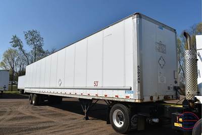 Stoughton 53x102 Tandem Axle Combination Storage Trailer - Air Ride, Sliding Axle