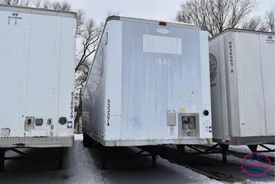 Strick 53x102 Tandem Axle Combination Storage Trailer - Air Ride, Sliding Axle