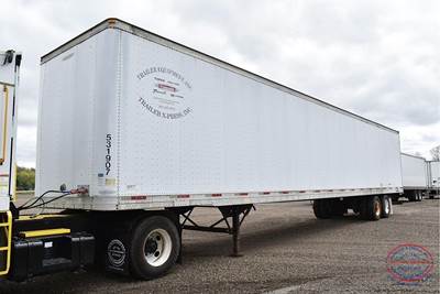 Trailmobile 53x102 Tandem Axle Combination Storage Trailer - Air Ride, Sliding Axle