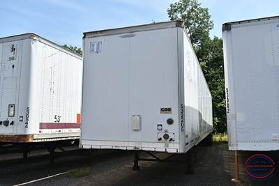 Trailmobile 53x102 Tandem Axle Combination Storage Trailer - Air Ride, Sliding Axle