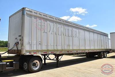Wabash 53FT STORAGE TRAILER- ALUM ROOF - XTRA SCUFF Tandem Axle Combination Storage Trailer, Air Ride, Sliding Axle