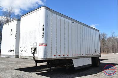 Wabash 28x102 Single Axle Storage Trailer - Air Ride, Fixed Axle