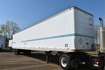 Wabash 53x102 Tandem Axle Combination Storage Trailer - Air Ride, Sliding Axle