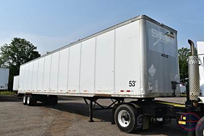 Wabash 53x102 Tandem Axle Combination Storage Trailer - Air Ride, Sliding Axle