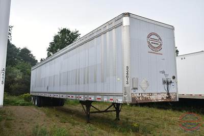 Wabash 53x102 Tandem Axle Combination Storage Trailer - Air Ride
