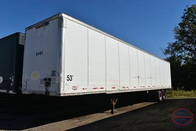 Wabash 53x102 Tandem Axle Combination Storage Trailer - Air Ride