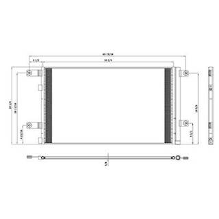 International LT A/C Condenser