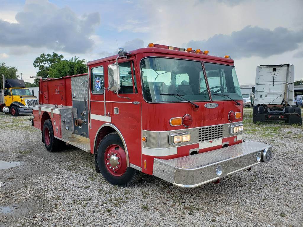 1989 Pierce Rescue Pumper Fire Truck - Detroit 6V92T, Automatic For